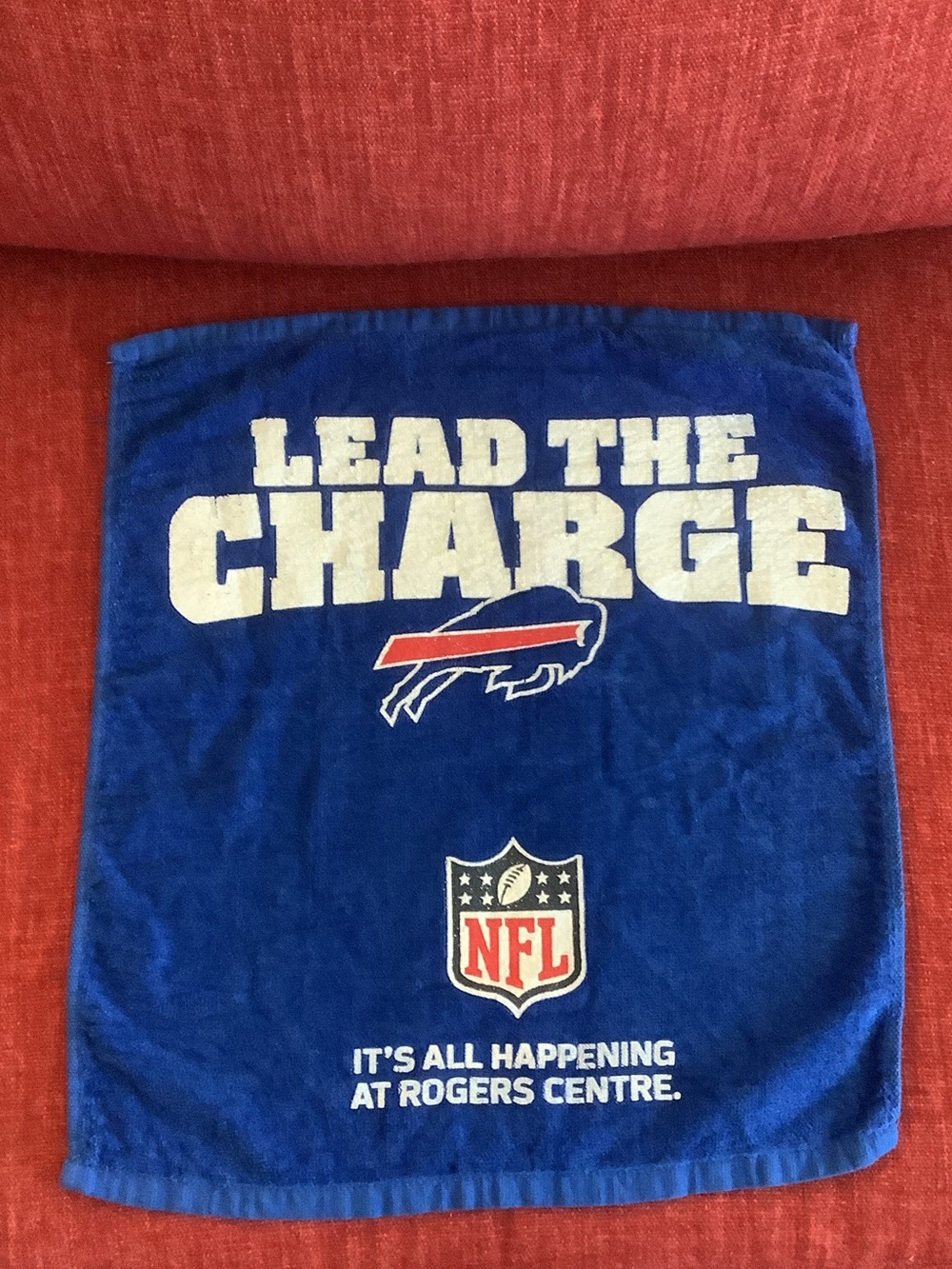 NFL Buffalo Bills Royal Blue Lead The Charge Fan Towel- TO Series Roger’s CTR